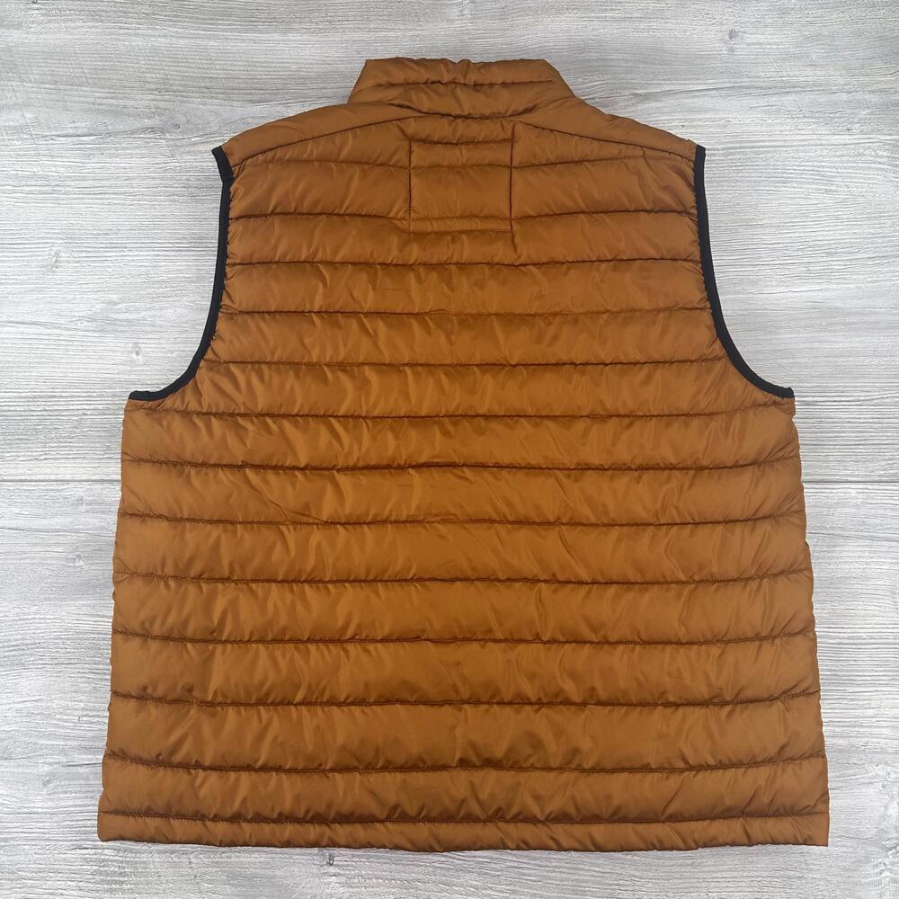 Aeropostale Remixed Down Alternative Puffer Vest Mens XL Burnt Orange NWT - Picture 6 of 6